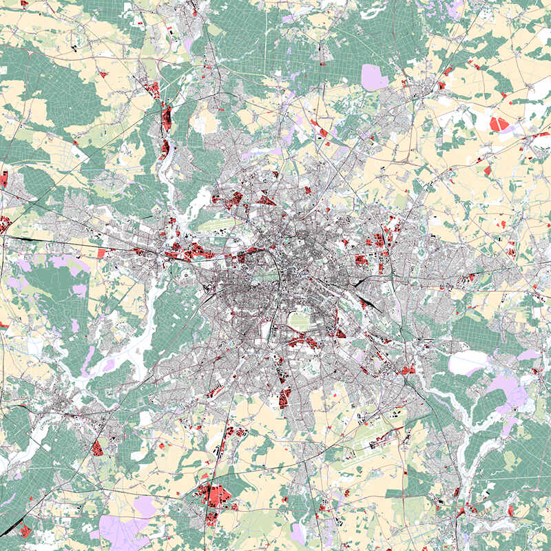 Berlin - Urban geospatial analytics